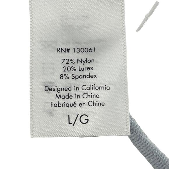 L*Space Sky Blue Dawn Bikini Top L - Picture 8 of 10